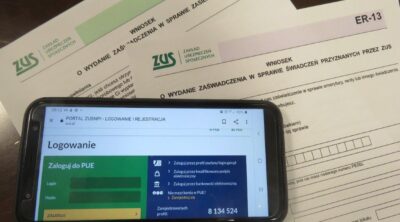 grafika informacja ZUSdla świadczeniobiorców