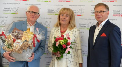 Złote Gody w Gminie Tarnowo Podgórne. Na zdjęciu uczestnicy uroczystości.