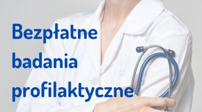 grafika ilustracyjna bezpłatne badania profilaktyczne