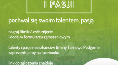 Plakat promujący VI Festiwal Talentów i Pasji.
